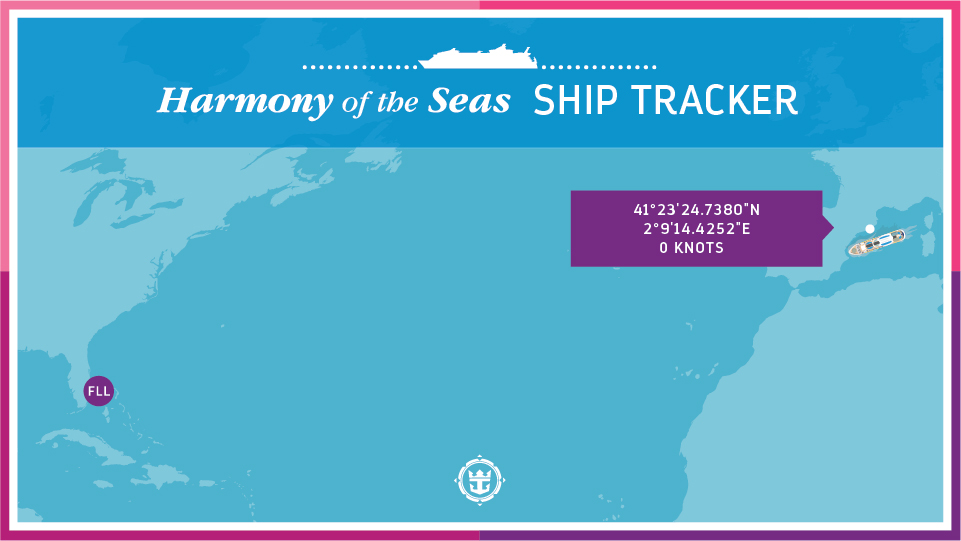 Harmony of the Seas Ship Tracker Royal Caribbean Blog