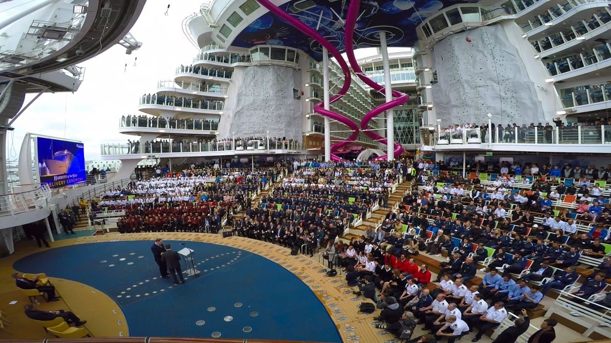 Video: World's Largest Ship Is New Home for Royal Caribbean Crew | Royal Caribbean Blog
