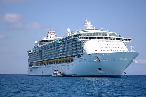 How do you check in for a Royal Caribbean cruise?