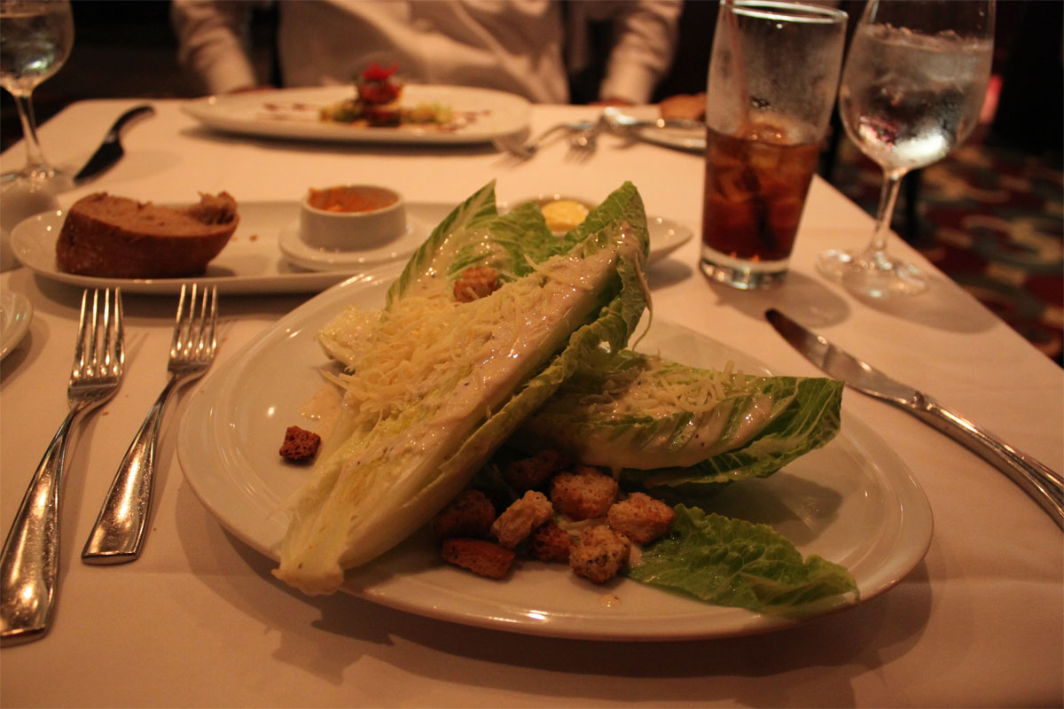 Restaurant Review Chops Grille Royal Caribbean Blog