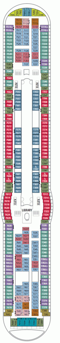 royal caribbean cruise navigator of the seas deck plan