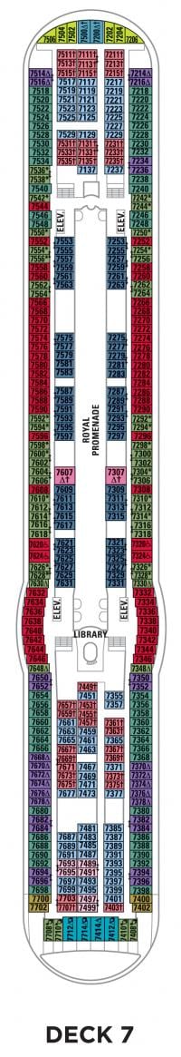 Deck 7 - Independence of the Seas Deck Plans | Royal Caribbean Blog