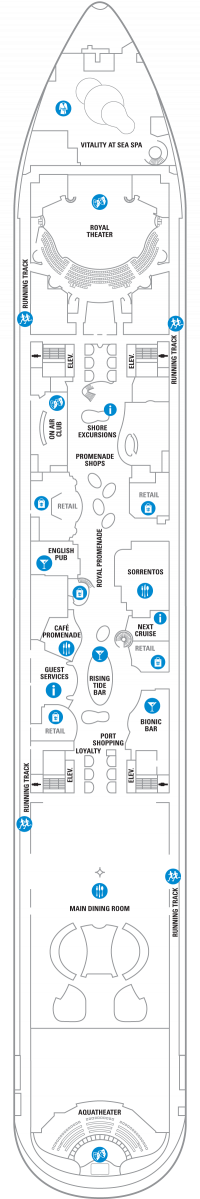 Deck 5 - Symphony of the Seas Deck Plans | Royal Caribbean Blog