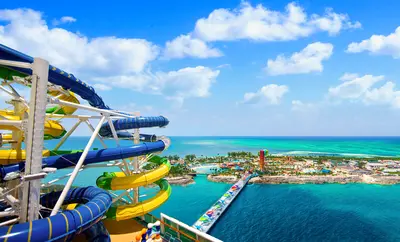 Adventure of the Seas in CocoCay