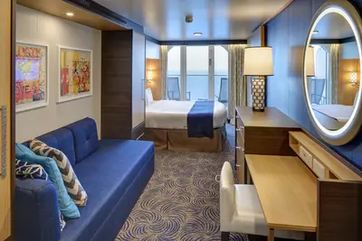 Oceanview balcony cabin on Anthem of the Seas