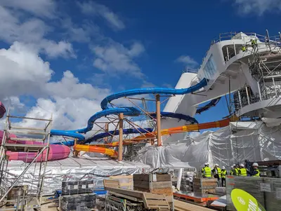 Category 6 water park under construction