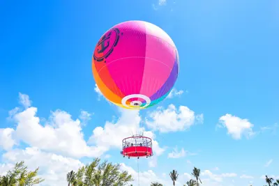 Helium balloon on CocoCay