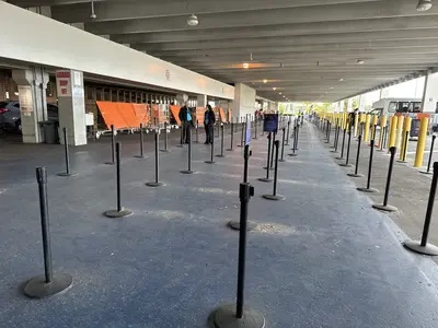 Port Canaveral check-in line