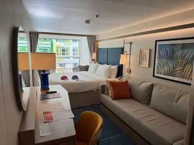 Spacious Infinite Central Park Balcony Cabin on Icon of the Seas