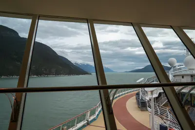 alaska view from cruise ship