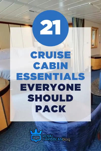 21 cruise cabin essentials everyone should pack