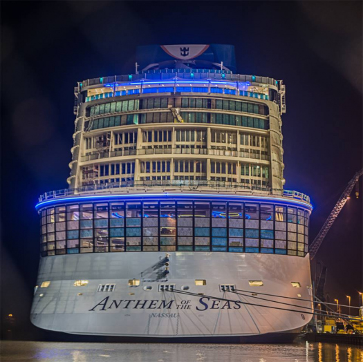 Royal Caribbean's Anthem of the Seas floated out | Royal Caribbean Blog