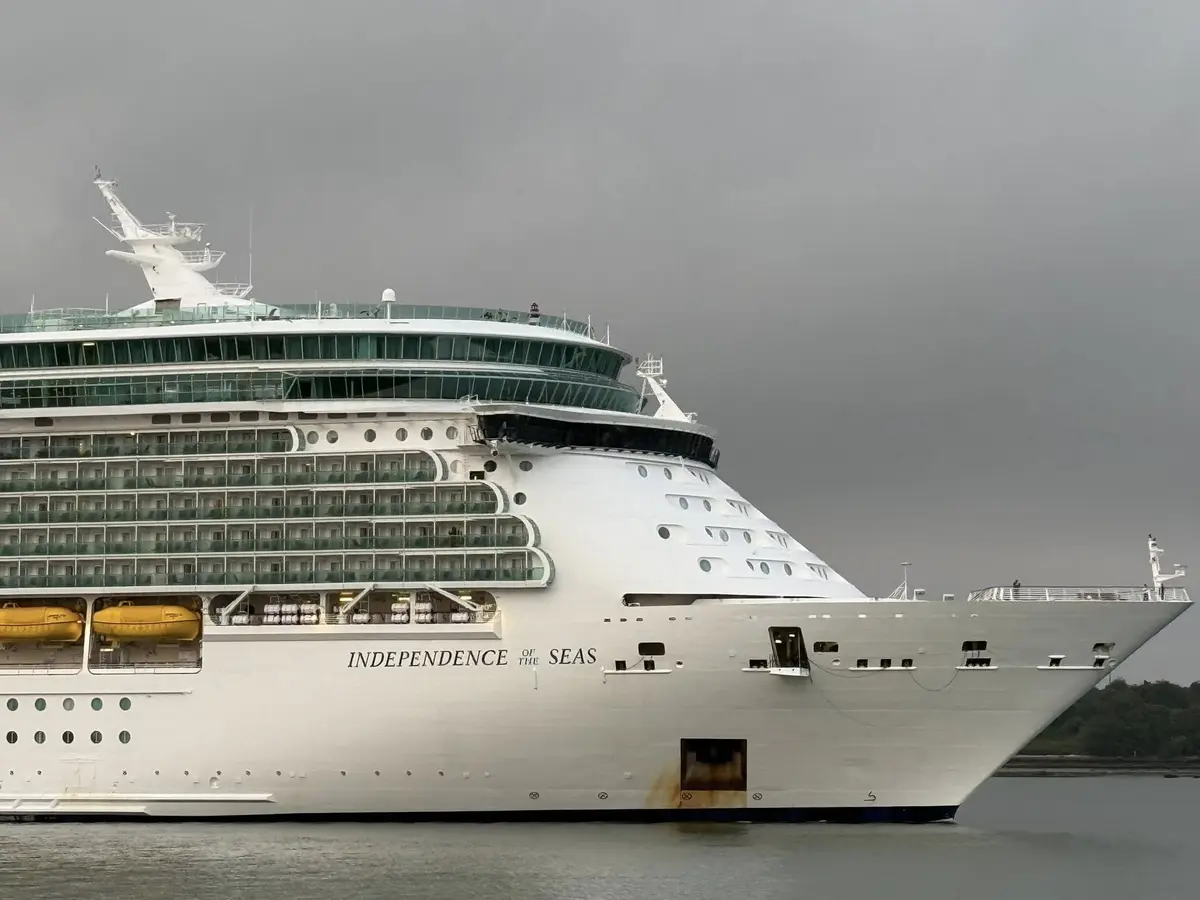 Independence of the Seas in Southampton