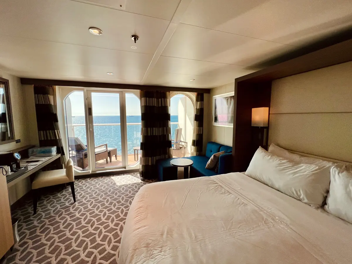 Bed on Odyssey of the Seas