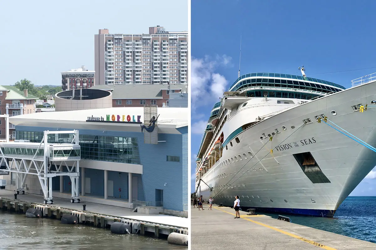 Vision of the Seas Temporarily Move Baltimore Operations to Norfolk