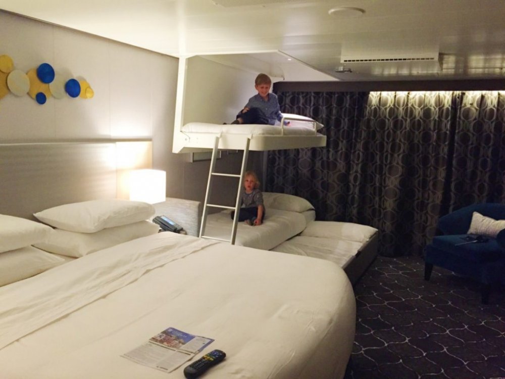 anthem of the seas sofa bed open