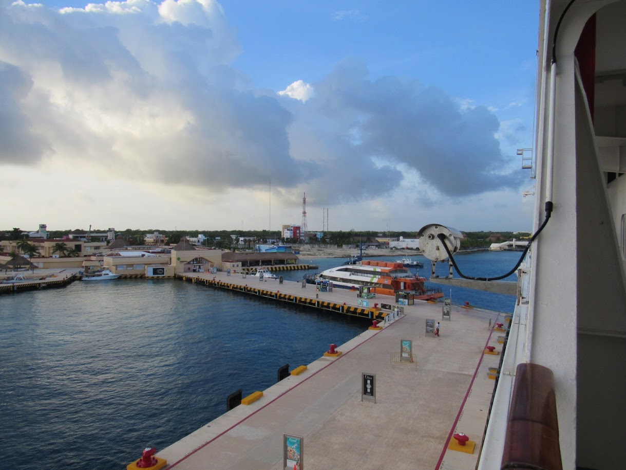 cozumel stops on a cruise ship