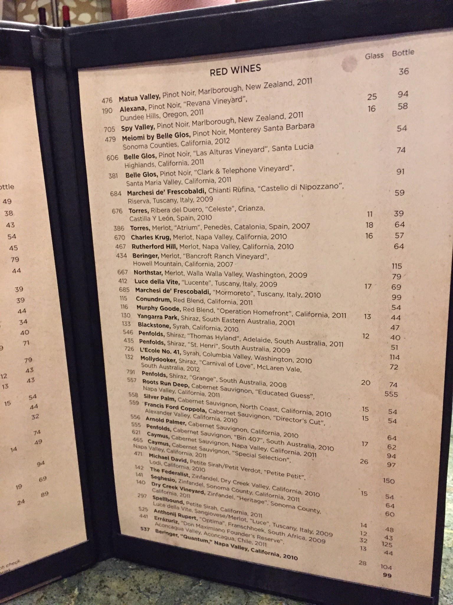 Vintages Wine List HOTS Royal Caribbean Dining Royal Caribbean Blog