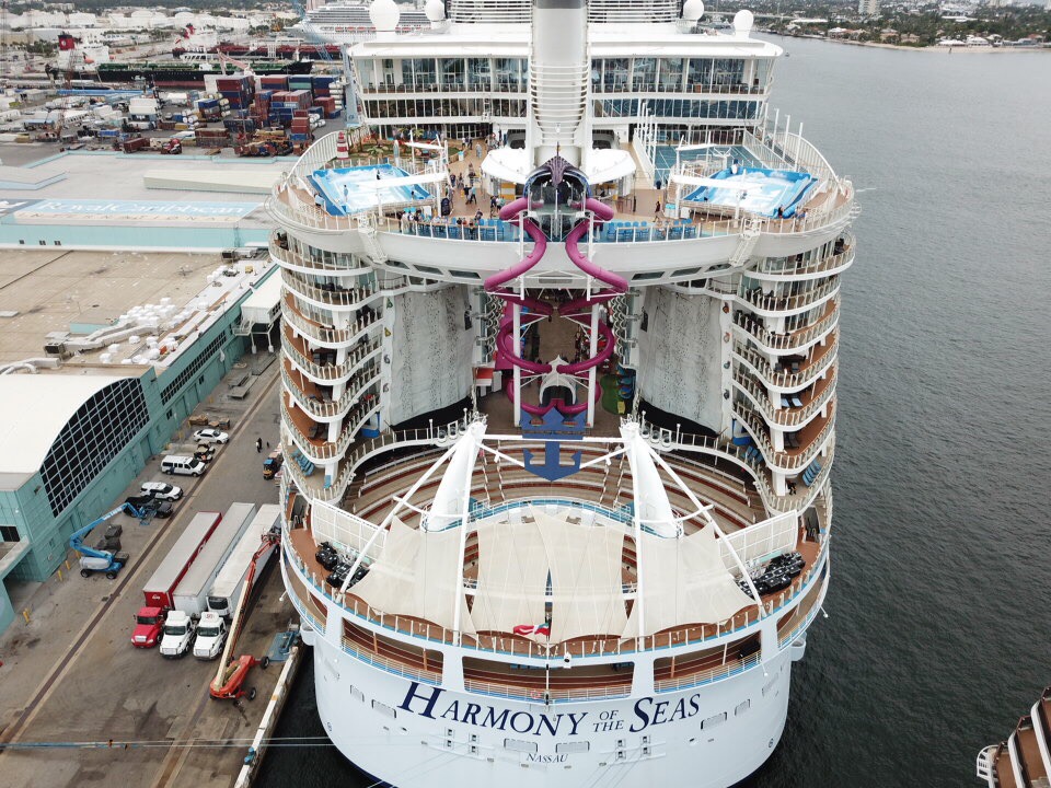 Drone shots of Harmony Royal Caribbean Discussion Royal Caribbean Blog