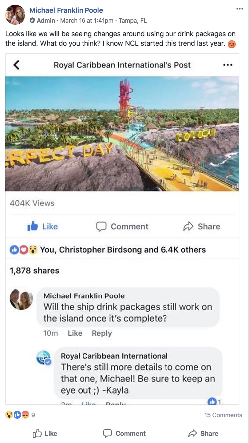 New announcement coming Royal Caribbean News and Rumors Royal