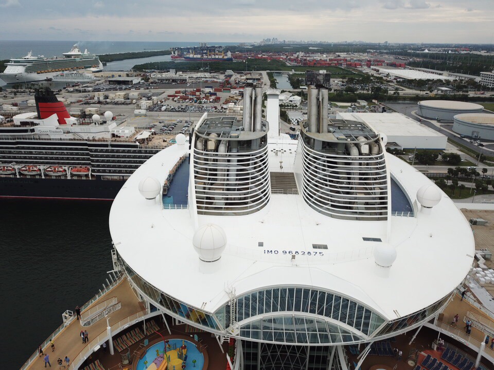 Drone shots of Harmony Royal Caribbean Discussion Royal Caribbean Blog