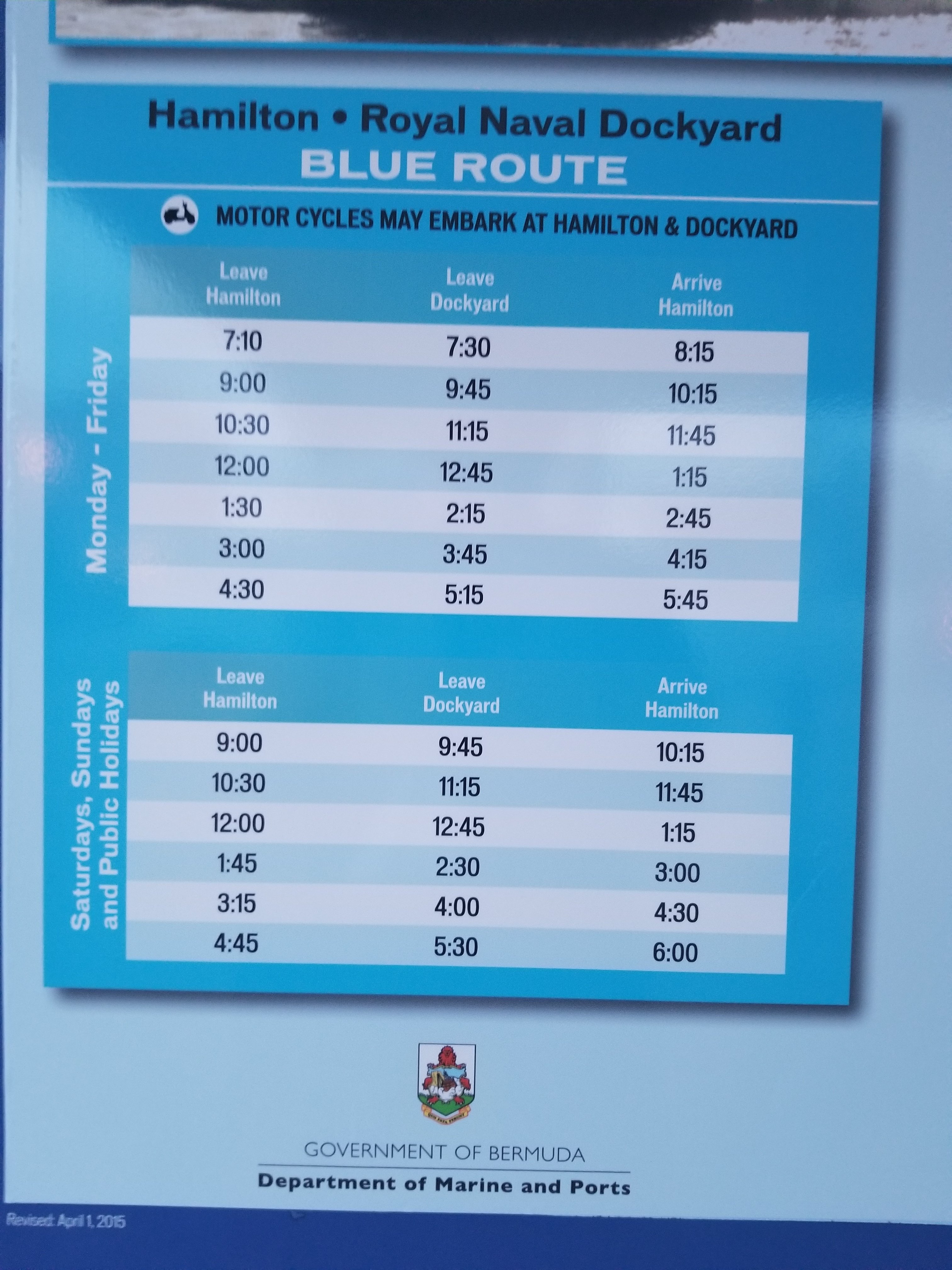 Hamilton Bermuda Ferry Schedule 2025 Arden Kakalina