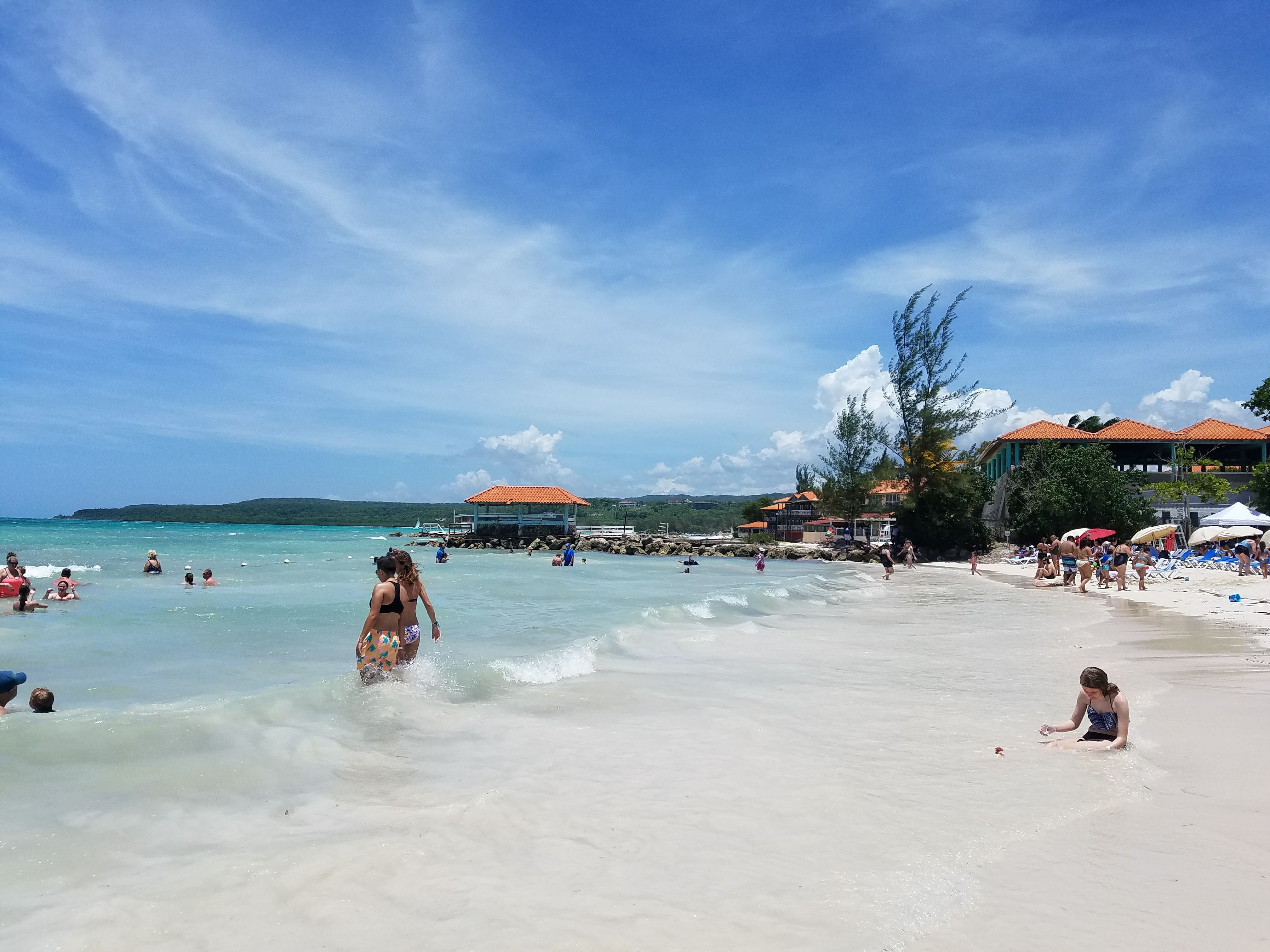 falmouth jamaica beaches near cruise port