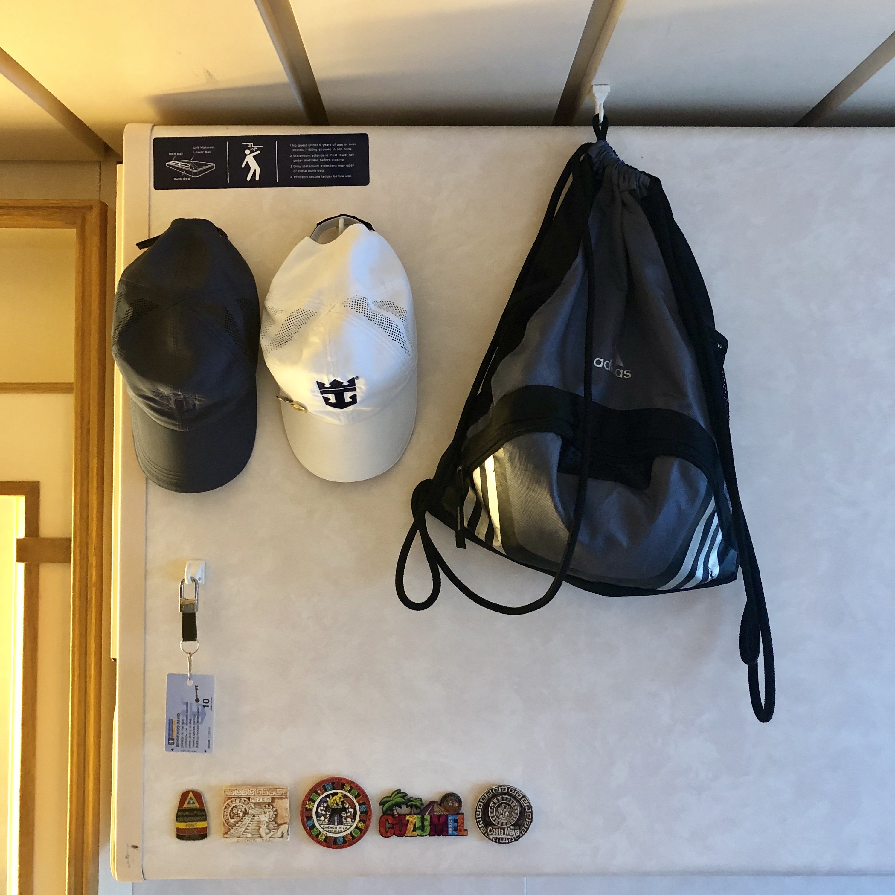 magnetic hooks not allowed on planes? - Royal Caribbean Discussion - Royal  Caribbean Blog