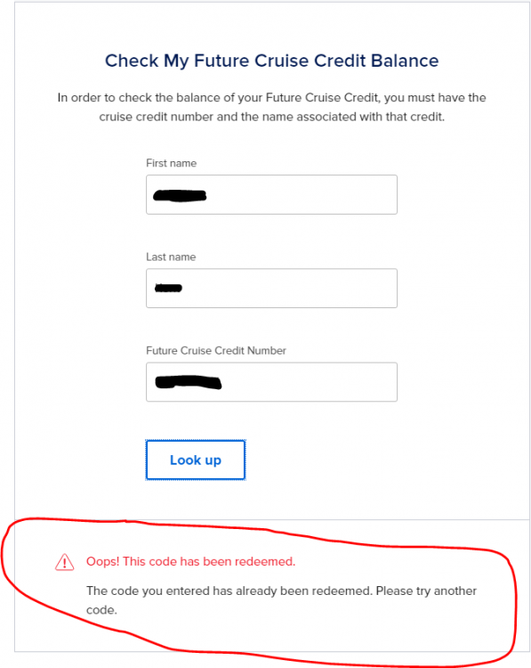 Future Cruise Credit Certificates Balance Verification Royal Future Cruise Credit Certificates Balance Verification Royal