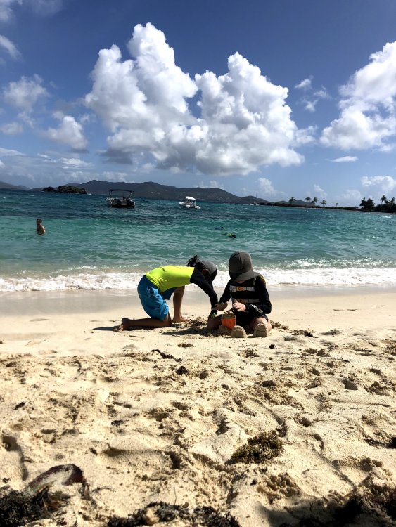 Sandcastles all day long