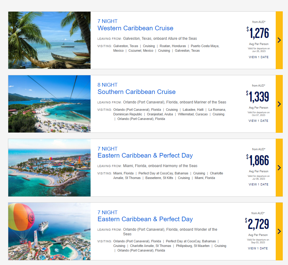 Summer 2023 cruises Royal Caribbean Discussion Royal Caribbean Blog