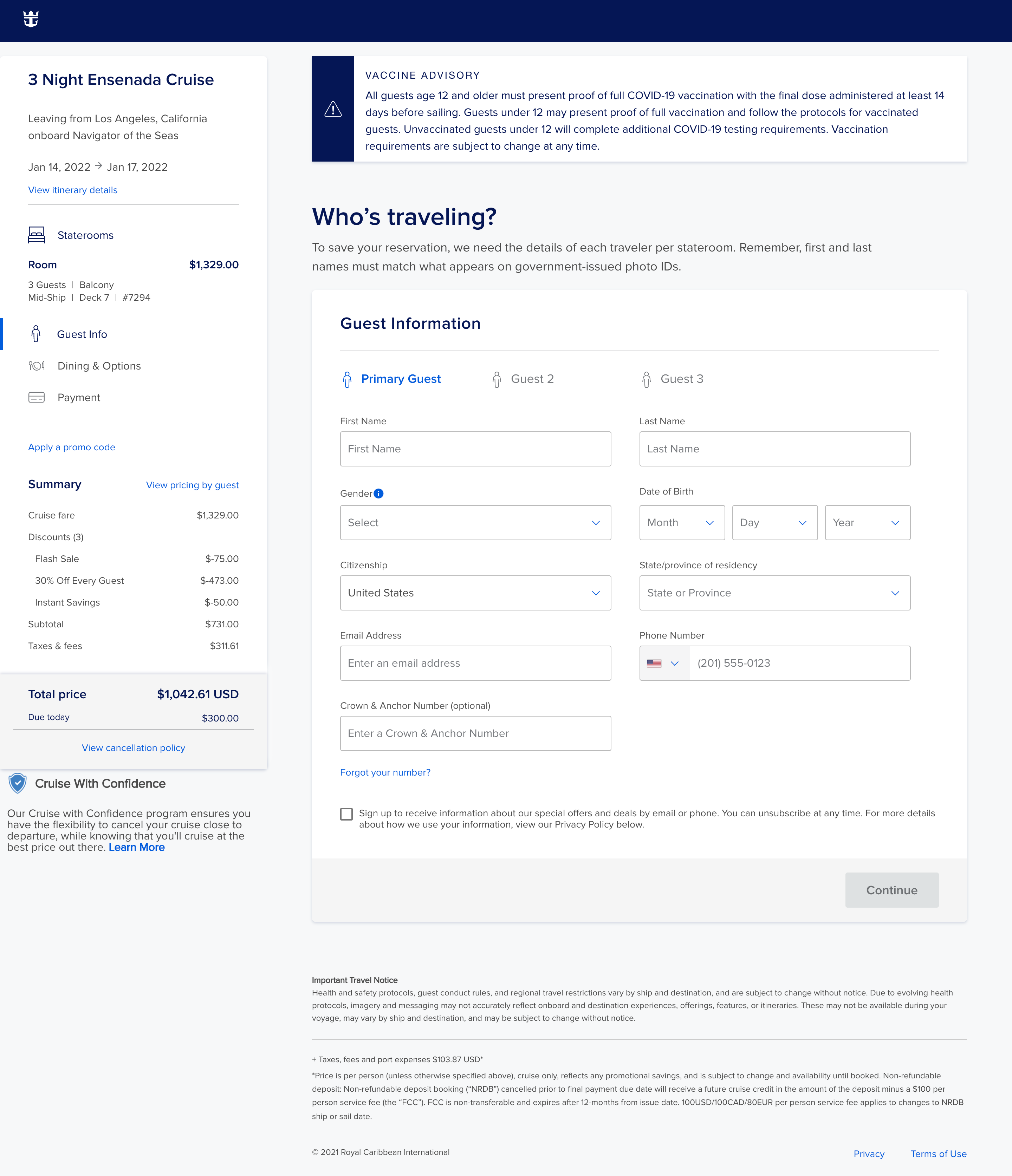 Cyber Monday Deal Balcony Guarantee Issue (Resolved) Royal Caribbean