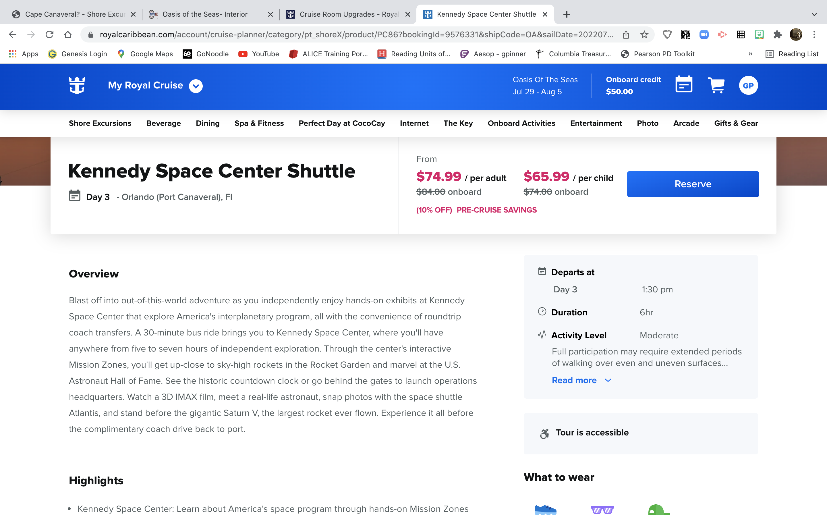 Cape Canaveral? - Shore Excursions - Royal Caribbean Blog