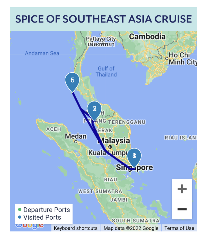 xSAILEDx Spectrum of the Seas Jan 2, 2023 Jan 9, 2023 (7 Night Spice Of Southeast Asia