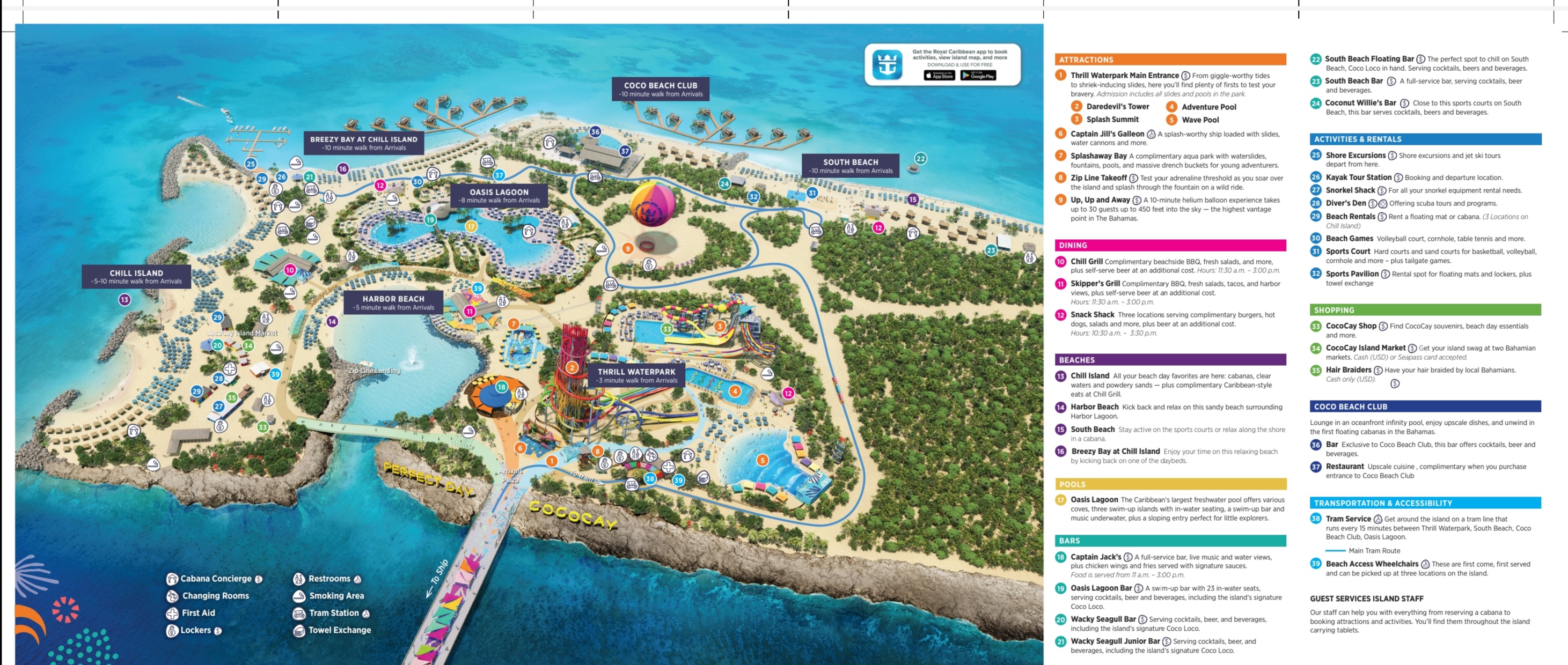 Coco Cay Beach Club ?? Shore Excursions Royal Caribbean Blog