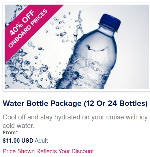 Can You Bring Bottled Water On A Cruise?