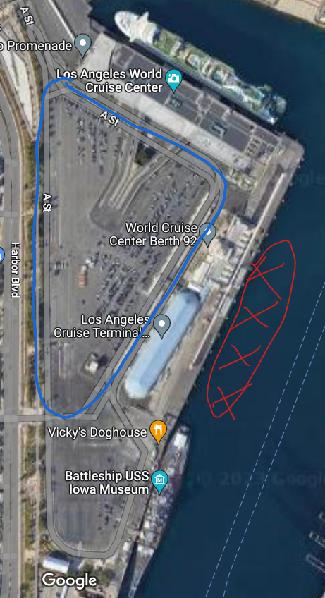 cruise port san pedro parking
