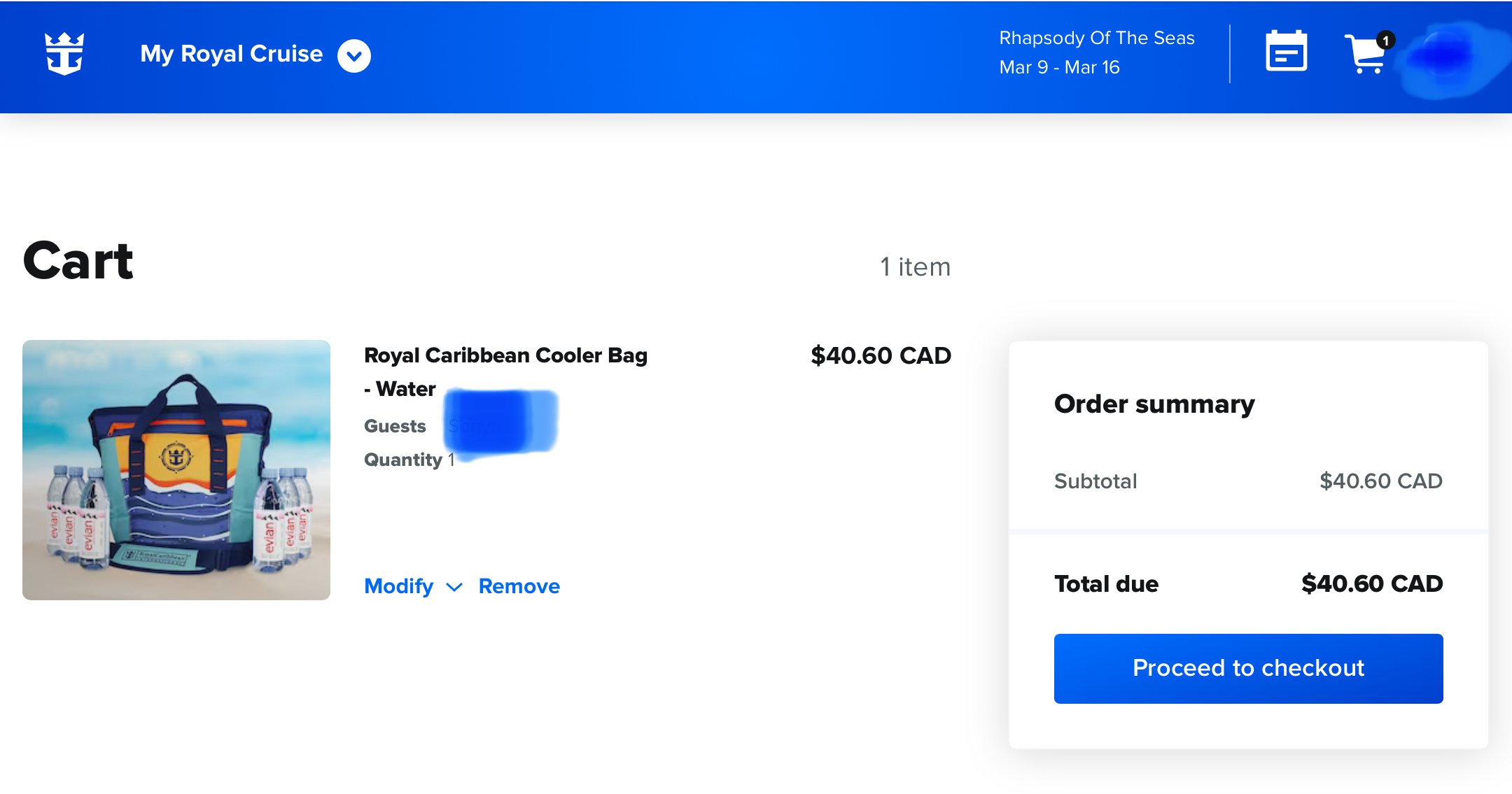 Let’s Chill Cargo Set (Royal Blue) main image 0