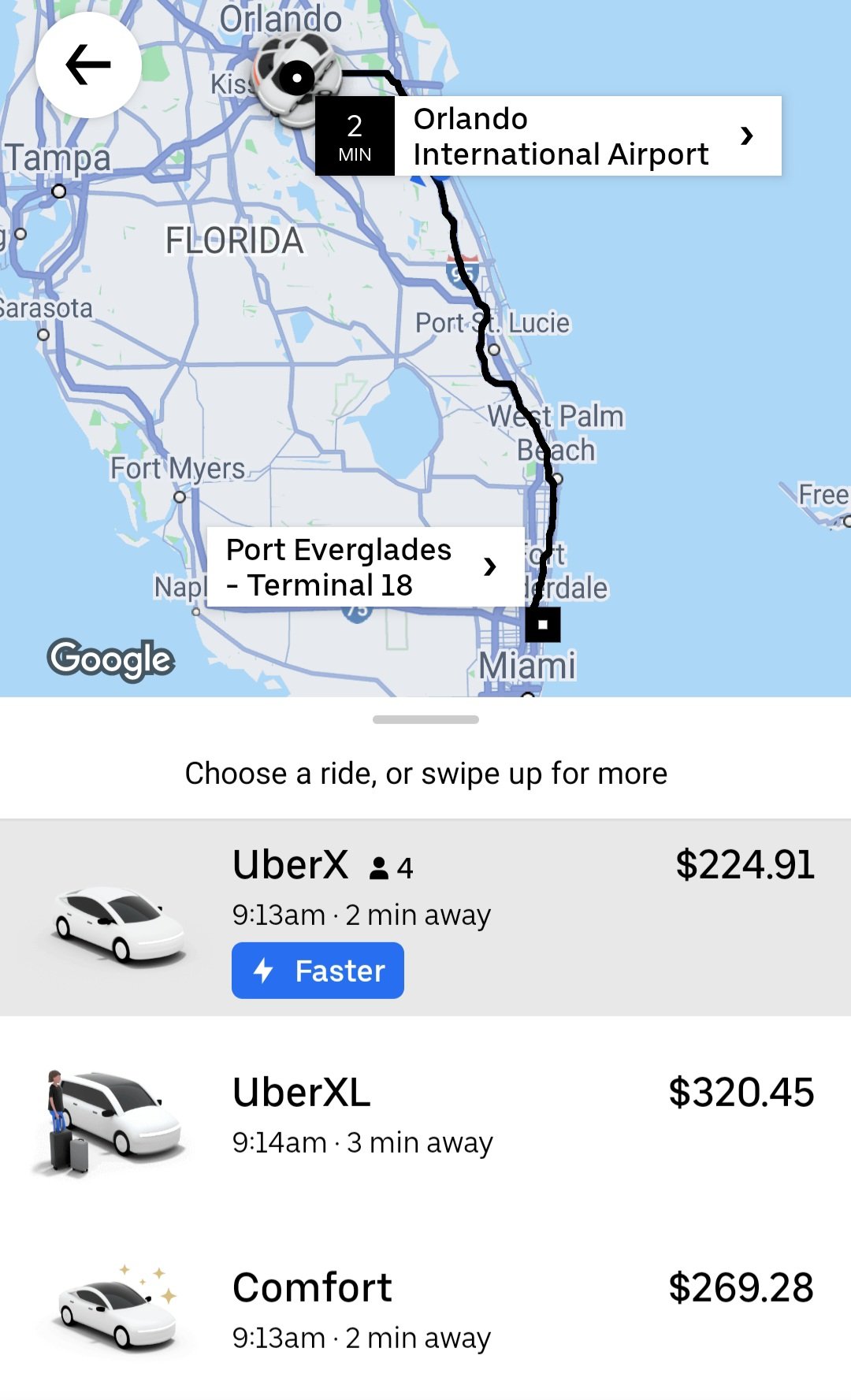 Orlando to Fort Lauderdale Royal Caribbean Discussion Royal