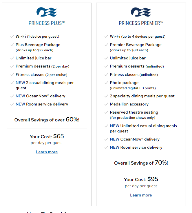 Lessons to Learn From Princess Cruises "Enhancements" Complementary