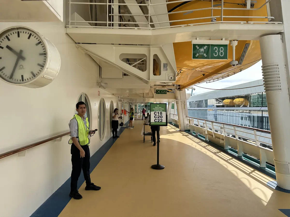 Muster station