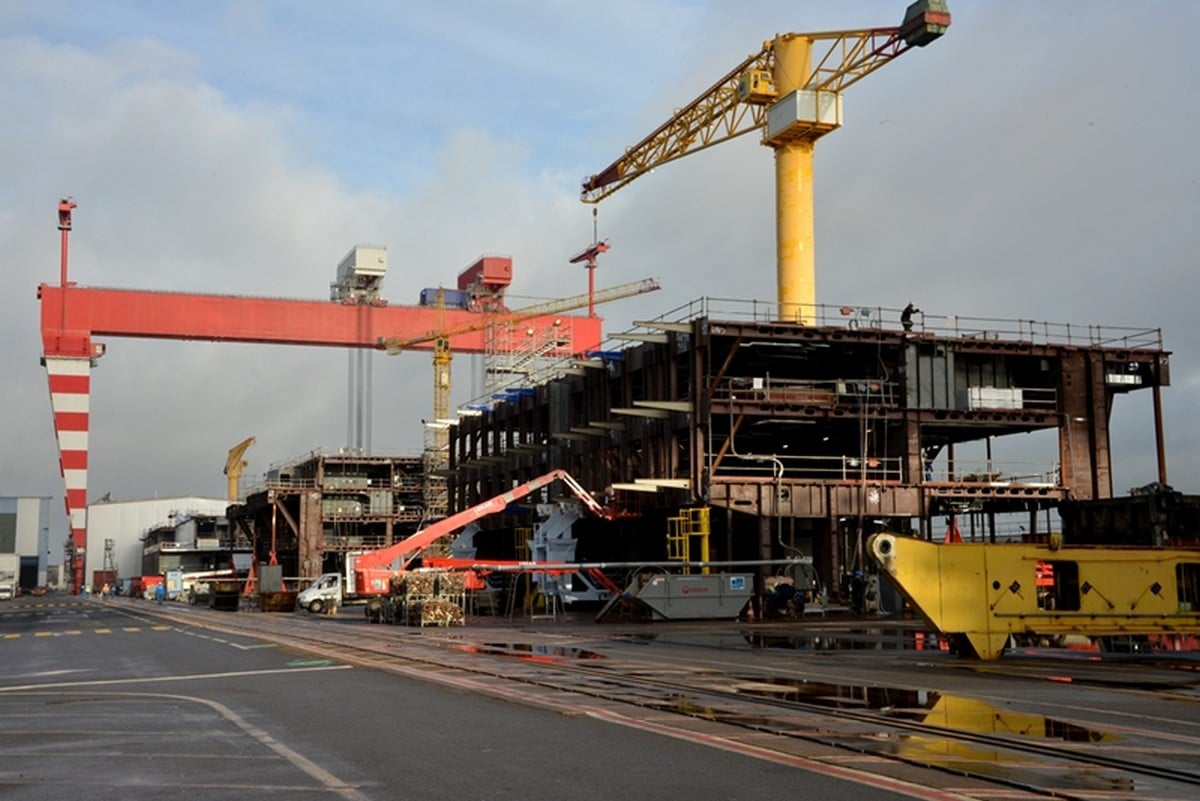 New photos of Royal Caribbean&#39;s fourth Oasis class ship construction | Royal Caribbean Blog