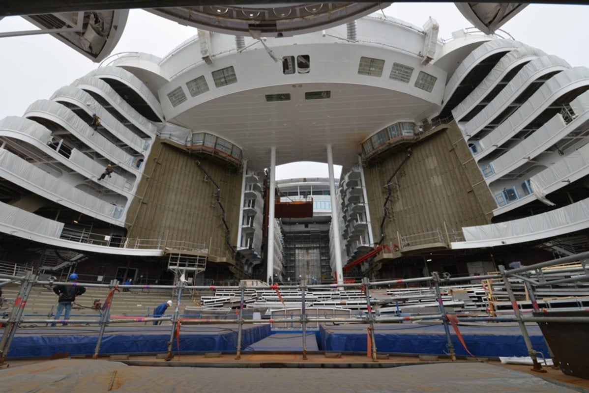 Symphony of the Seas construction photo update | Royal ...
