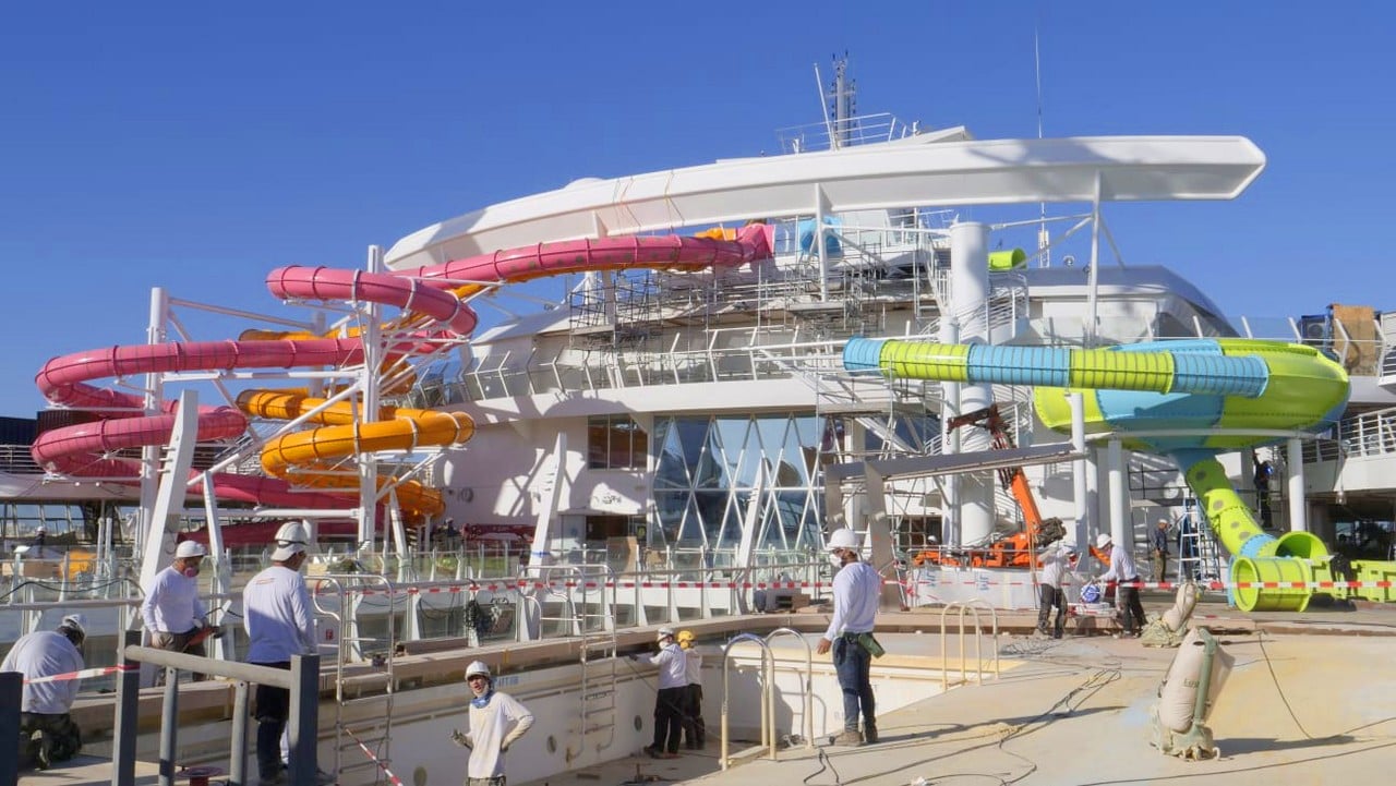 Photos: Slides added to Oasis of the Seas | Royal Caribbean Blog