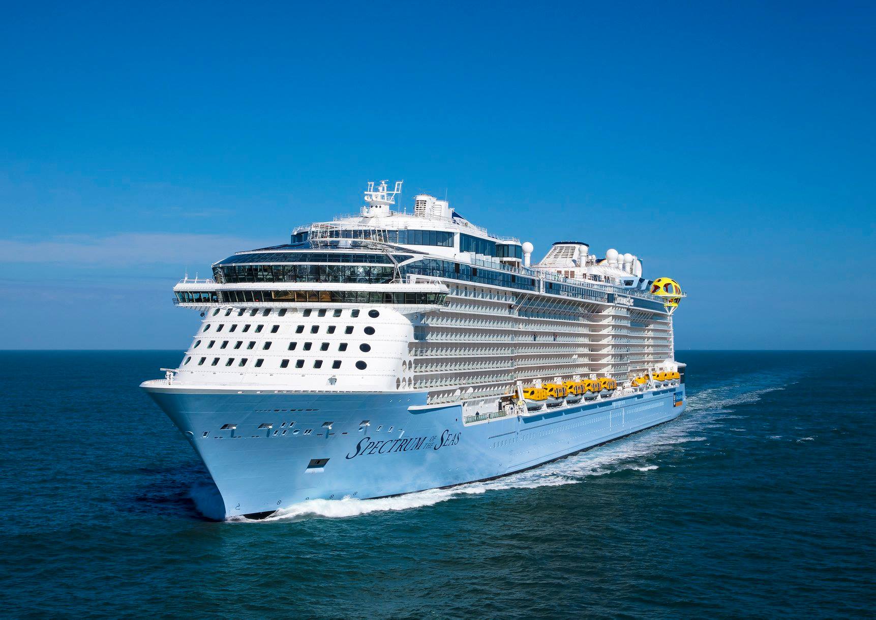 Spectrum of the Seas joins Royal Caribbean's fleet following delivery