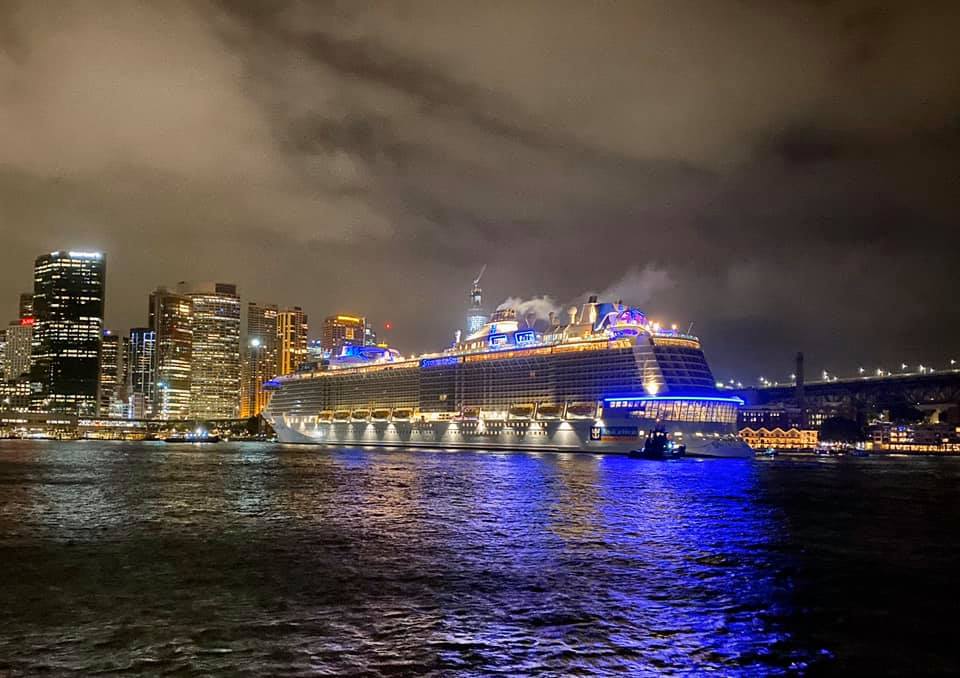 Photos: Spectrum of the Seas arrives in Sydney, Australia | Royal