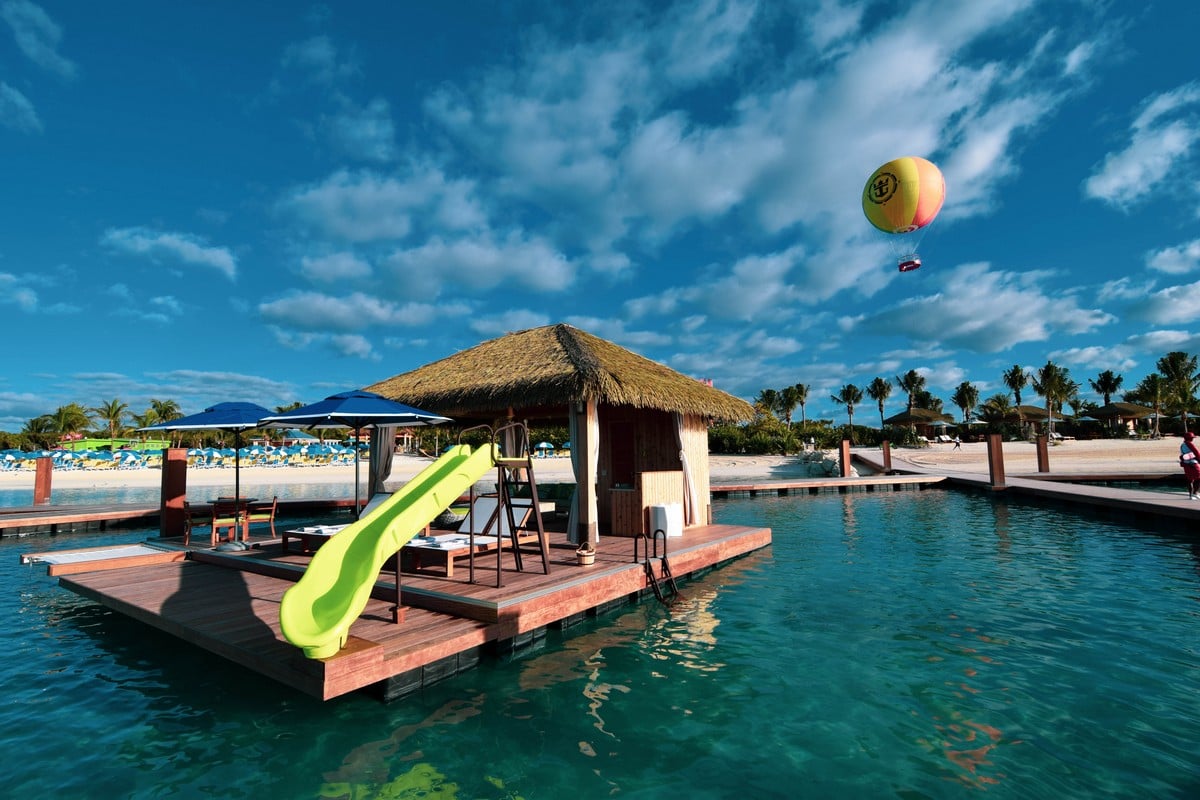 Coco Beach Club Floating Cabanas Photo Tour &amp; Walkthrough | Royal ...