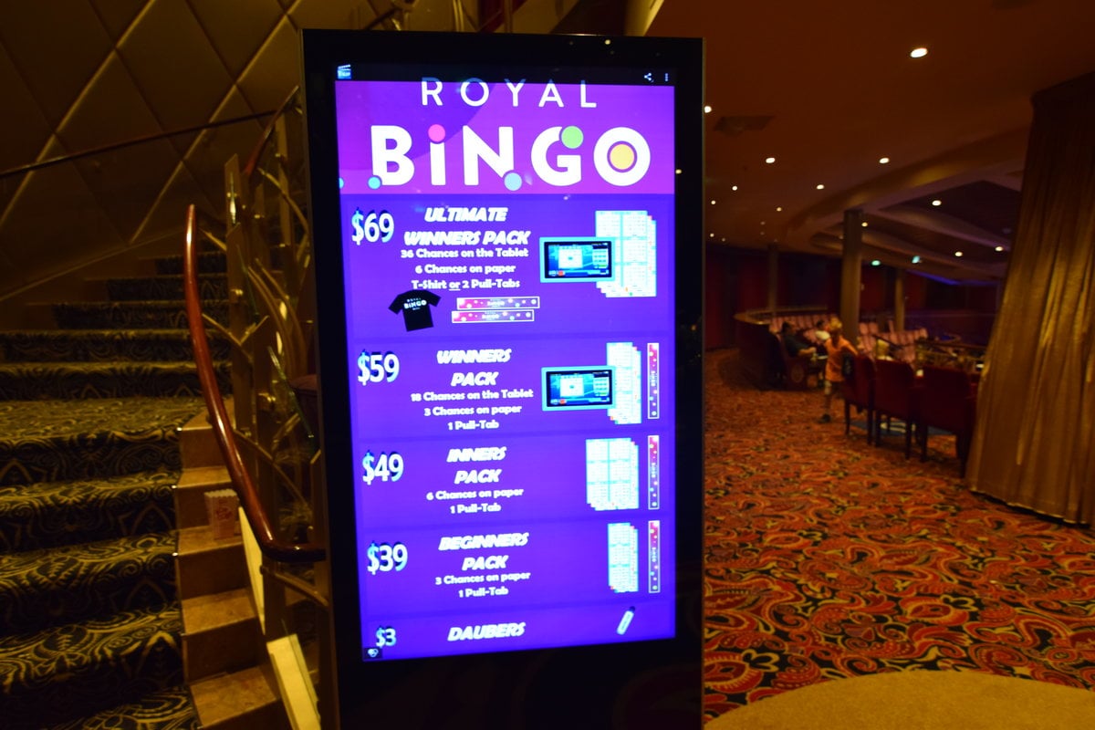 Bingo - Royal Caribbean Discussion - Royal Caribbean Blog