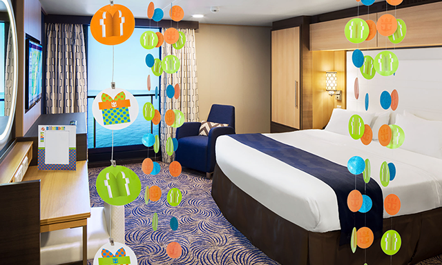 Spotted Stateroom decoration  packages in Cruise Planner 