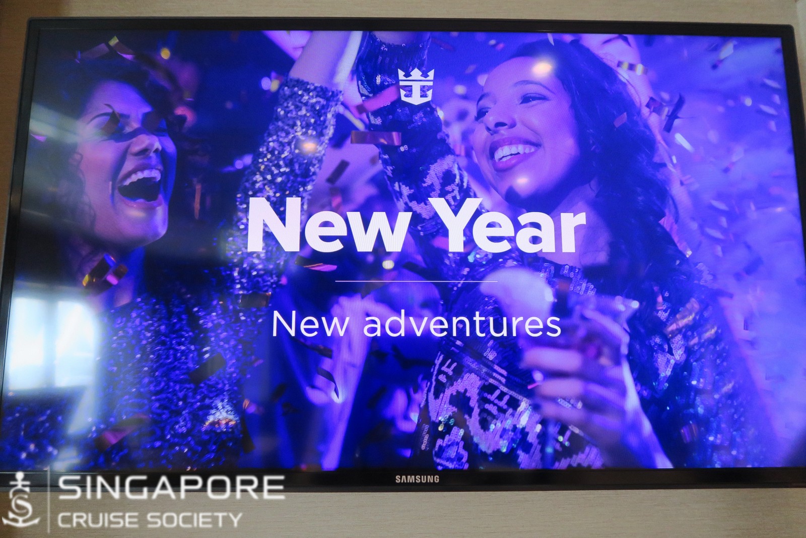 Photos Royal Caribbean cruise ship celebrates New Years Eve Royal